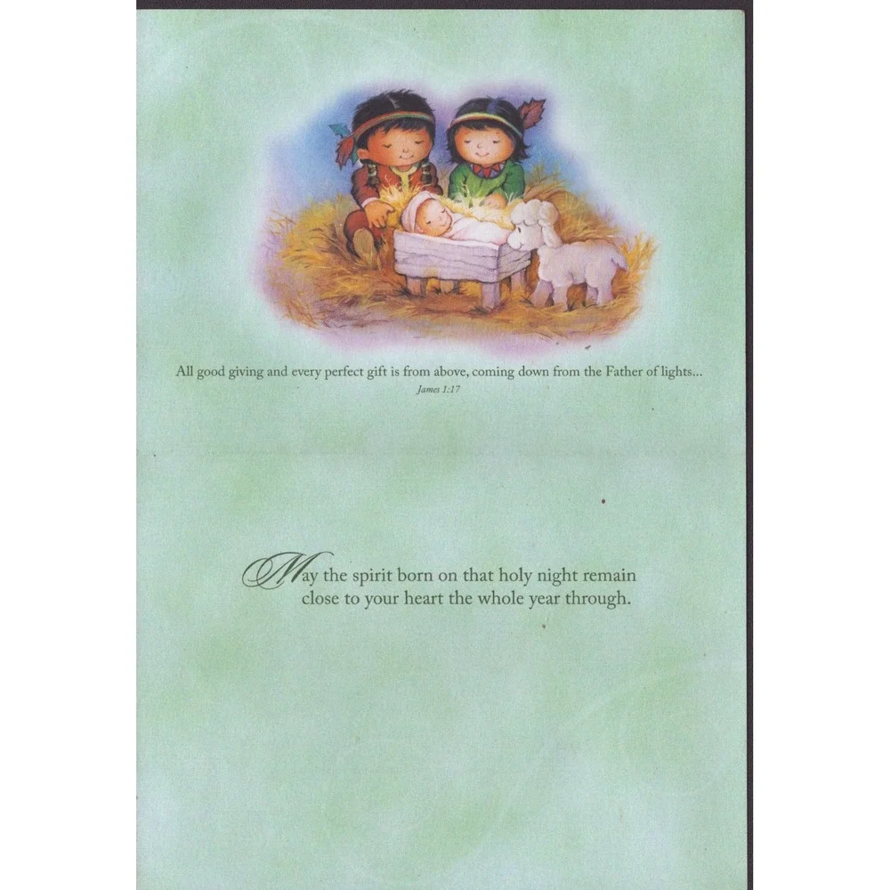 Lot of 5 St Labre Indian School Christmas Thanksgiving Cards Effie Cohen
